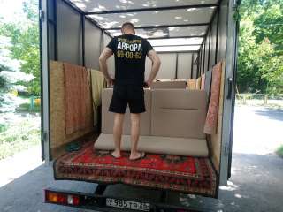 Грузовое такси "Аврора". Квартирный переезд. Чистый Мебельный Фургон. Аккуратные Грузчики.